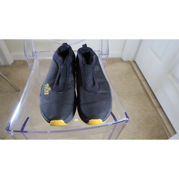 RARE Vintage 2000 Nike Basketball Low Black / Yellow (830156 003 00) Sz 9 - Picture 4 of 11